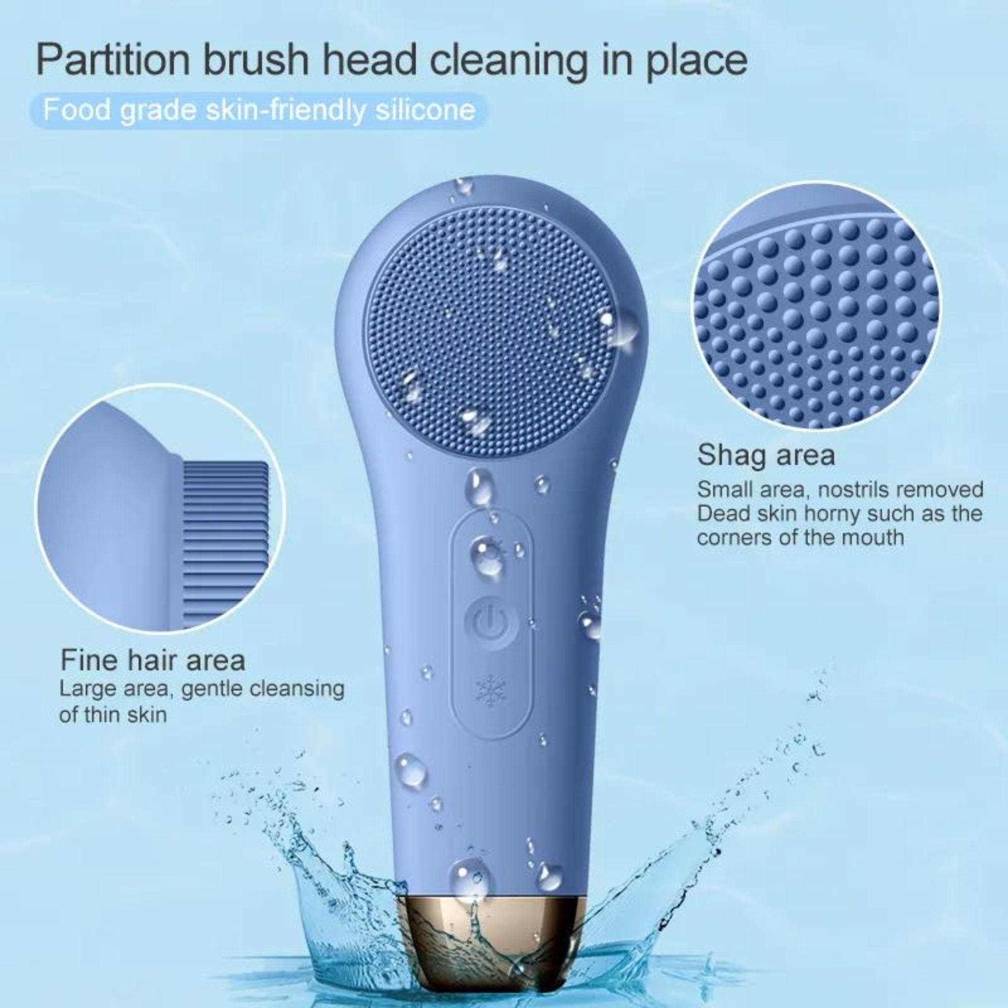 Silicone Facial Cleansing Brush