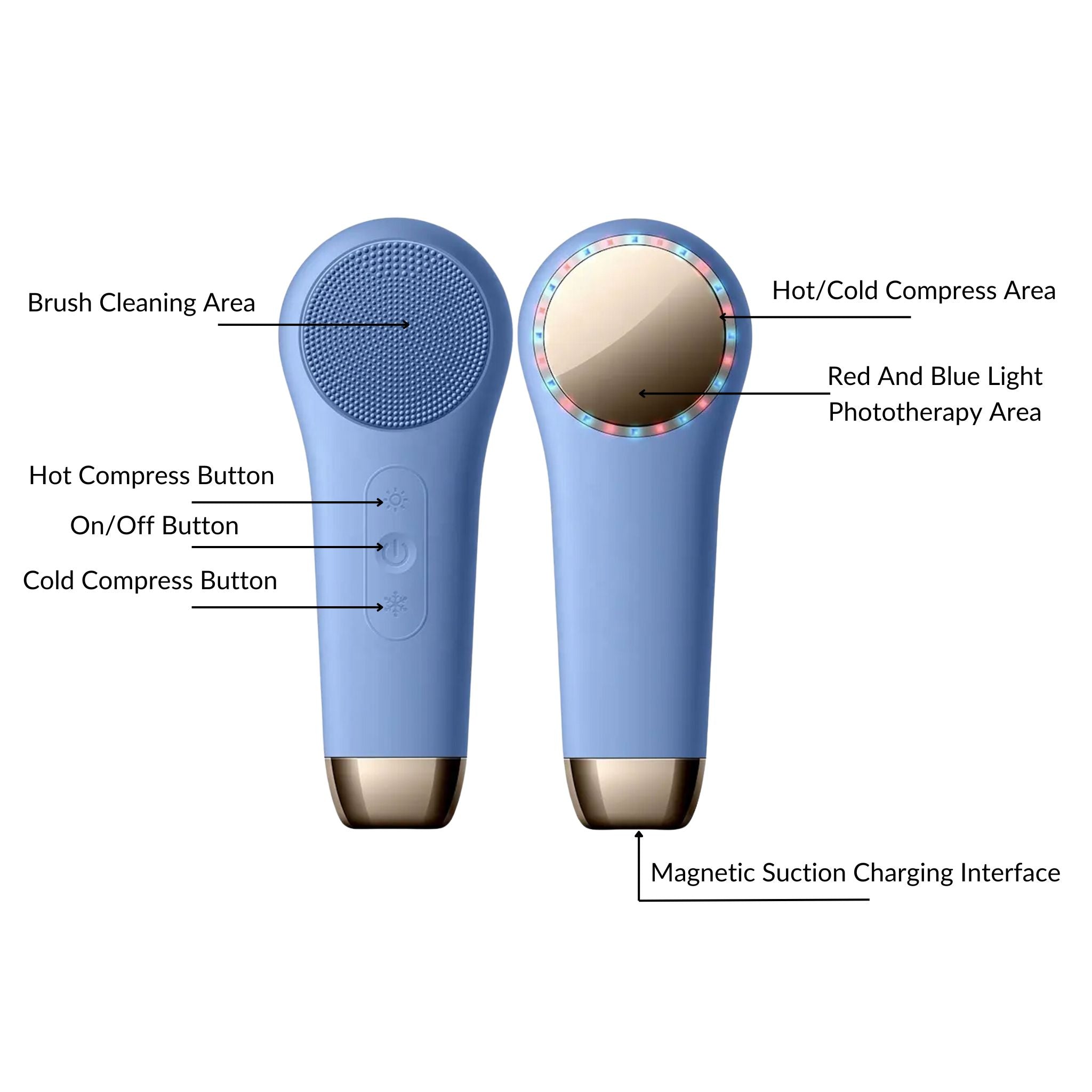 Silicone Facial Cleansing Brush